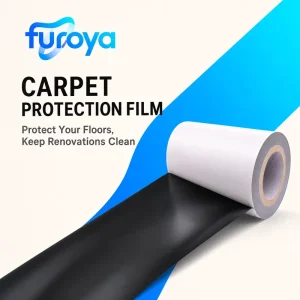 Multi-Purpose Geotextile Stretch Film PE Roll Transparent Machine Grade for Carpet Floor Protection