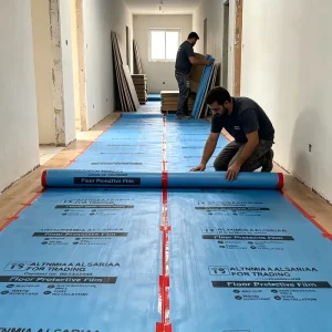 Multi Scenario Floor Protection Mat Anti Scratch Anti Stain Floorguard Mat for Building Renovation