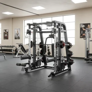Multi-Smith Power Rack Club Commercial Gym Equipment Smith Machine for Weight Lifting