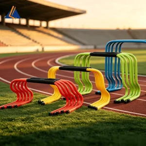 Multi-Sport Flexible Hurdles Training Equipment Steel & PE Material Track Field Football Basketball Agility Speed Model 1560