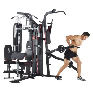 Multi-Station Gym Bodybuilding Equipment 4-Station Home Gym Equipment Multi-Function Station