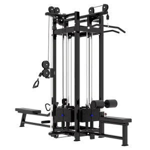 Multi-Station Gym Strength Training Equipment Set