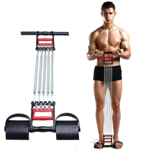 Multi-Use Steel Chest Expanders Spring Tensioners Training Equipment Accessories Fitness Body Building Grip