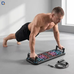 Multi functional Foldable Push Up Training Board Adjustable Portable Exercise Equipment for Abdominal Strength Training