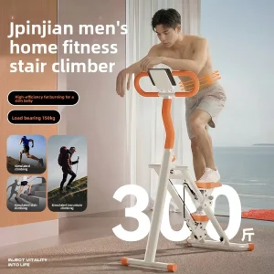 Multi-functional Hydraulic Drive Home Stair Climber Indoor Foldable Friction Resistance Cardio Fitness Equipment 300kg