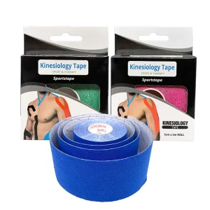 Multicolor 5cm Kinesiology Tape Strong Adhesive Waterproof Hypoallergenic Elastic Tape for Athletes Muscle Joint Support