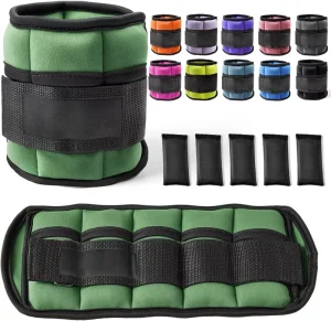 Multicolor Adjustable Ankle and Wrist Weights