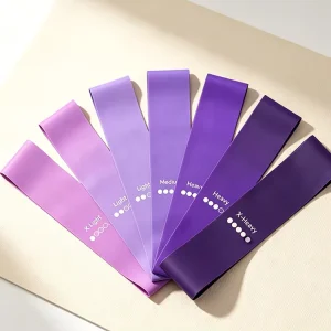Multicolor TPE Resistance Loop Bands for Yoga, Glute and Leg Training, Rehab, and Dance