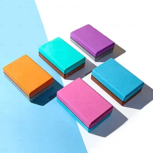 Multicolor Yoga Blocks Foam Custom Logo High Density Exercise Pilates Yoga Accessories Eva Yoga Block