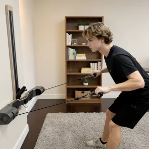 Multifunction Cable Machine with Adjustable Resistance for Home and Office Workouts