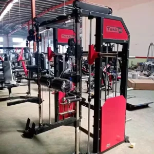 Multifunction Commercial Strength Training Gym Machine with Smith Machine and Crossover Trainer