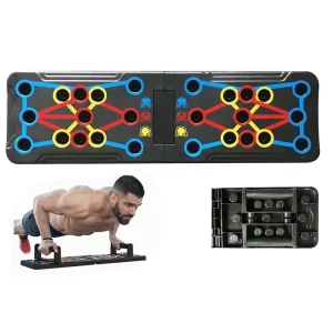 Multifunction Folding Push-up Fitness Board New Abdominal Fitness Machine Push-up Board Push-up Home Sport Equipment
