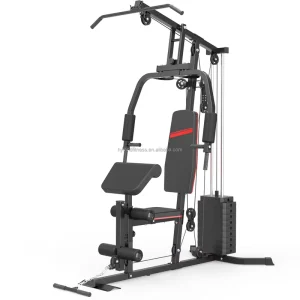 Multifunction Home Gym Fitness Equipment with Adjustable Weight Stack