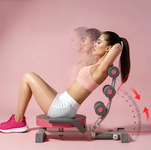 Multifunctional Abdominal Fitness Machine for Home Sit-Up and Push-Up Training