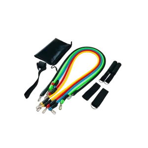 Multifunctional Adjustable TPE Resistance Bands Set 11PCS Home Fitness for Men and Women Factory