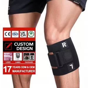 Multifunctional Blue Ball Sports Leg Guards and Knee Guards for Running and Fitness