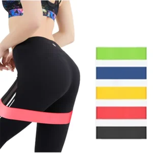 Multifunctional Custom Logo Elastic Mini Resistance Loop Band Set Portable 60cm X 5cm Gym Training Fitness Exercise Band