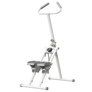 Multifunctional Electric Foldable Steel Step Climber Indoor Home Fitness Machine Adjustable Mechanical Control Stair Climber