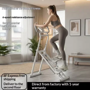Multifunctional Fitness Stair Climber Home Use Six-Gear Magnetic Resistance Adjustable Stepper