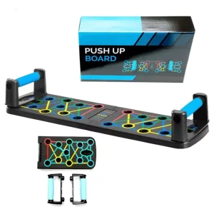 Multifunctional Foldable Push-Up Board for Pectoral Muscle Training
