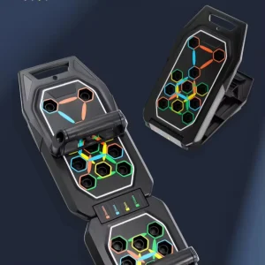 Multifunctional Foldable Push-Up Board with Soft Foam Handles