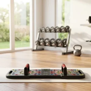 Multifunctional Folding Push-Up Board, ABS, for Abdominal Exercise and Home Use