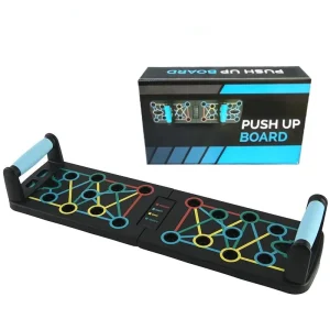 Multifunctional Folding Push-Up Board with Abdominal Training
