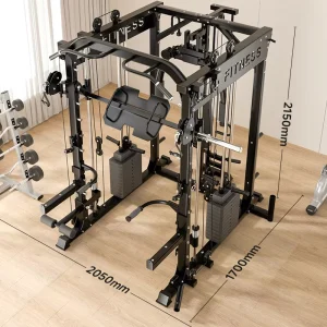 Multifunctional Gym Fitness Smith Machine Strength Training Equipment