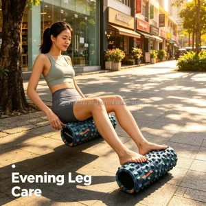 Multifunctional Hollow Solid Foam Roller Massager for Leg Waist Arm Muscle Yoga Fitness Training