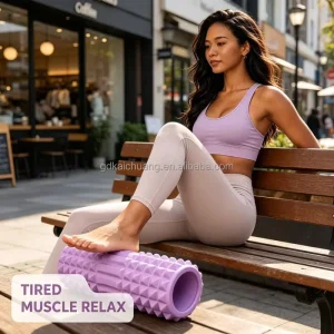 Multifunctional Hollow Solid Foam Roller Massager for Leg, Waist, Shoulder, Arm, and Muscle Relaxation