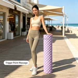 Multifunctional Hollow Solid Foam Roller for Leg, Waist, Shoulder, and Arm Massage