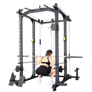 Multifunctional Household Gym Smith Machine Strength Training Equipment
