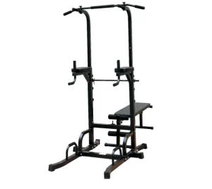 Multifunctional Indoor Fitness Pull-Up Dip Station Pull-Up Bar Power Tower Home Fitness