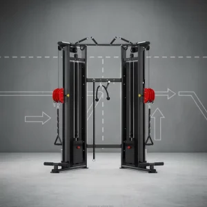 Multifunctional Integrated Gym Trainer Unisex Trainer Fitness Machine Metal Construction 180kg Iron Weight Fitness Exercises