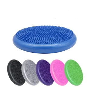Multifunctional PVC Inflatable Massage Cushion and Air Balance Mat for Foot and Body Therapy, Anti-Burst, Non-Slip