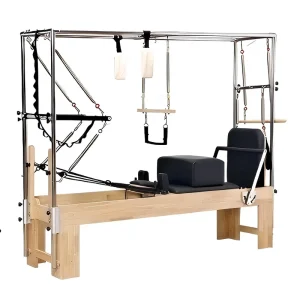 Multifunctional Pilates Cadillac Reformer W25 with Solid Oak Frame