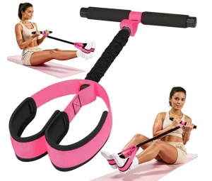 Multifunctional Portable Pedal Resistance Band for Abs, Core, Waist, Arms, and Legs