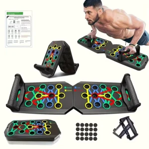 Multifunctional Push-Up Stand for Chest and Abdominal Muscle Training
