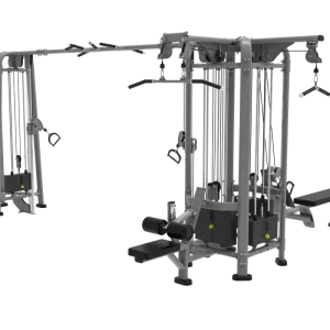 Multifunctional Smith Commercial Gym Fitness Equipment 5 Stations Multi Station FF95