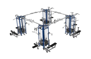 Multifunctional Smith Machine All-in-One Multi-Station Gym Machine