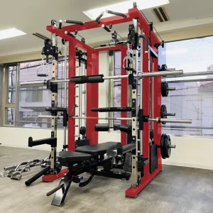 Multifunctional Smith Machine Strength Training Equipment for Home Gym