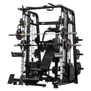 Multifunctional Smith Machine Weightlifting Sport Equipment Smith Machine Cable Crossover Fitness Gym Home