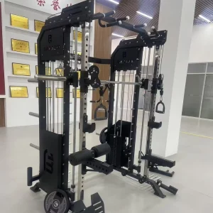 Multifunctional Steel and Iron Home Gym Machine for Squat, Chest, Leg, Arm, and Triceps Exercises