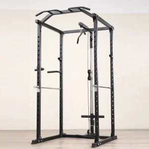 Multifunctional Steel and Iron Power Rack for Squats and Workouts
