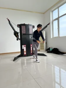 Multifunctional Strength Training Machine Dual Cable Crossover