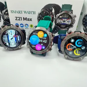 Multifunctional Z21 Max Smart Watch IP68 Waterproof Health Monitoring GPS Compass Sports Fitness Tracker Smart Bracelet for Men