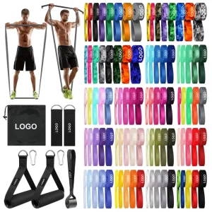 Multiple Styles TPE Resistance Bands for Pull-Ups Running Sprint Push-Ups Assist Strength Training Customizable
