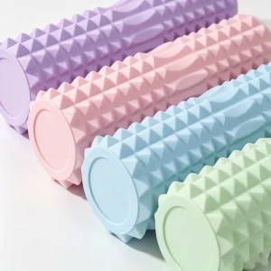 Muscle Release EVA Foam Roller Pilates Yoga Roller Exercise Bands Gym Fitness Accessories OEM Factory