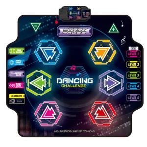 Music Dance Mat for Sensory Training, Fitness and Jumping Games for Children