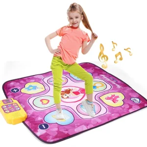 Music Dancing Mat with Dance Mixer and Rhythm Step Game